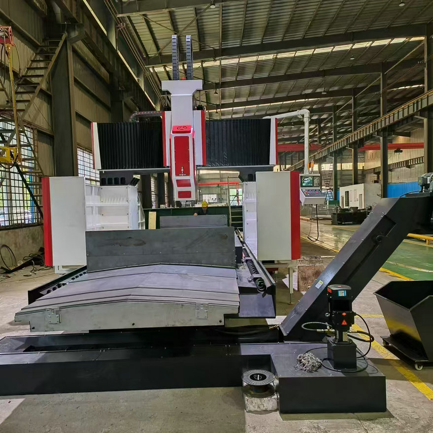 定梁式AOVI 4028型数控龙门钻铣床